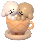 Heart Puppies Con Panna