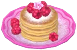 Raspberry Frosted Pancake