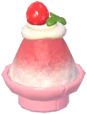 Brick Bowl Strawberry Shaved Ice