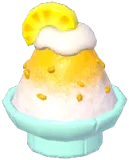 Brick Bowl Pineapple Shaved Ice