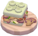Brick Penny Bun Patty Burger
