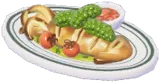 Grilled Squid w/ Fruit Jam