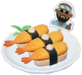 Fried Shrimp Sushi (Bancho's Pick)