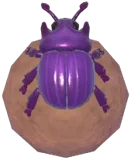 Purple Dung Beetle