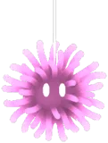 Pink Hanging Dust Bug