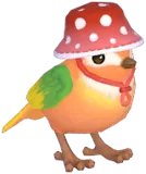 Orange Camping Sparrow