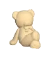 Baby Bear Sand Sculpture